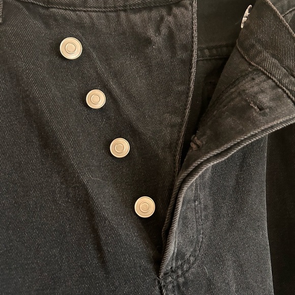 Cross Over Destroy High Rise Jeans - Picture 8 of 9